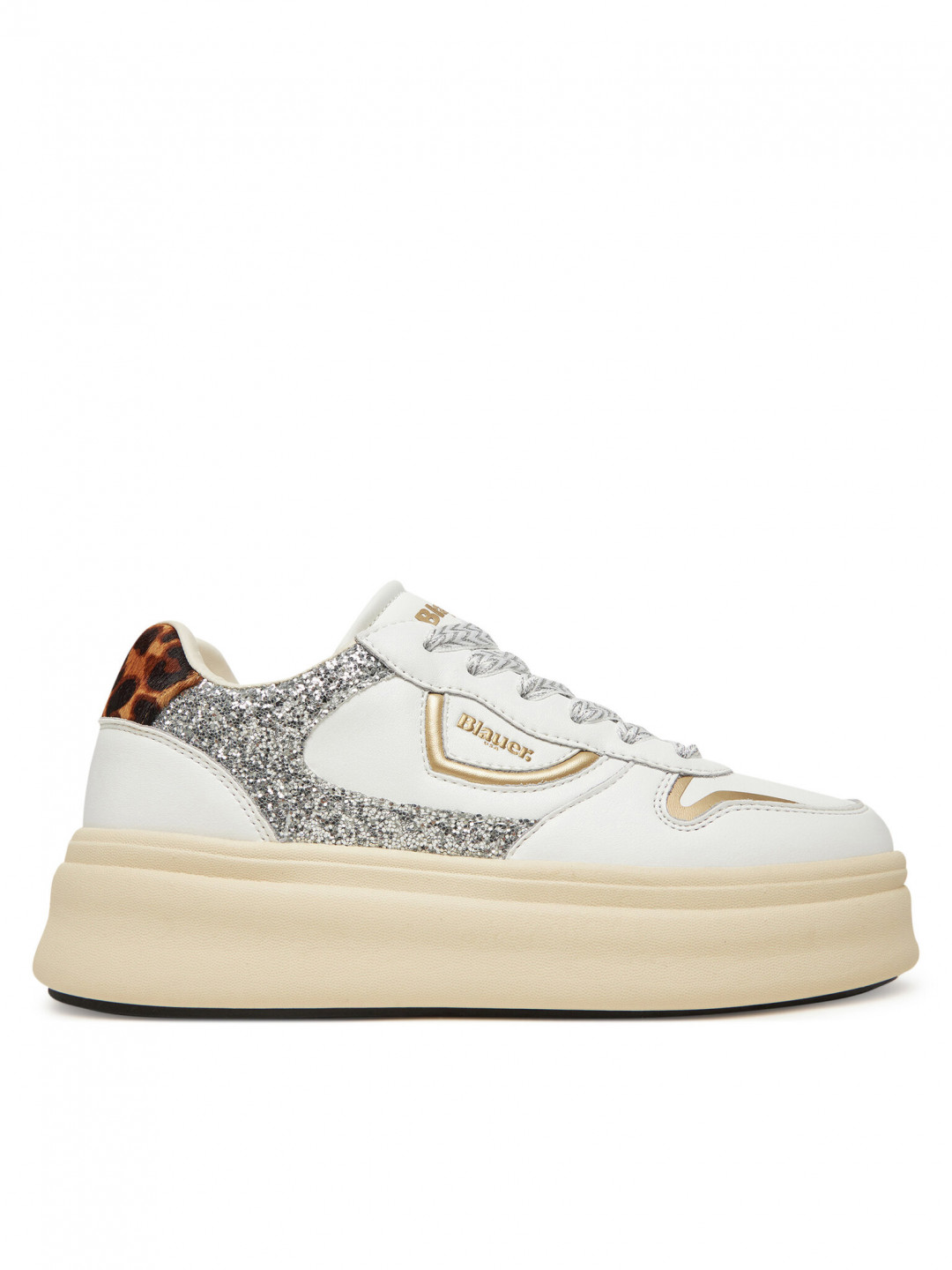 Blauer Sneakersy S5EMERY03 LEO Bílá